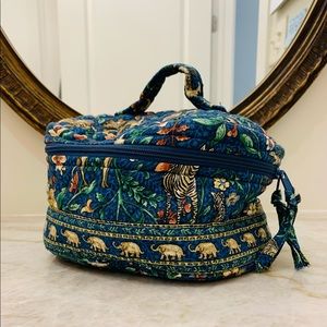 VERA BRADLEY Animal Kingdom Cosmetic Travel Case